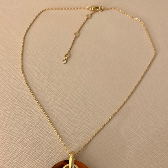 Kate spade ♠️ Gold-Tone Tortoise Pendant Necklace - Picture 8 of 8